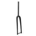 Gravel Bike Fork Enhance Stability Matte Black Lightweight Rigid Carbon Fiber Bicycle Fork for Mountain Bikes Cyclocross Bikes. 