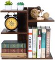 VTEC HOME Modern Desktop Bookshelf Small Bookshelf Assembled Countertop Bookcase Literature Holder Accessories Display Rack Bookcase & Shelving Home Office Stand Kids Furniture Room Storage Organizer Space Saver Office Supplies Desk Organizer - DB 225. 