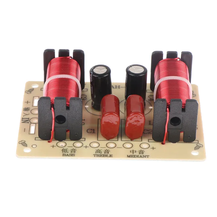 Audio Speaker Crossover Circuit 3 Way 900-4000Hz Frequency Divider Module Loudspeaker Filter Refit Kit