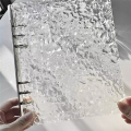 A5 Acrylic Transparent Shell Loose-Leaf Photo Album 6 Hole Acrylic Album Binder Photocard Binder. 