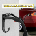 J1772 EV Charger Holder SAE J1772 EV Charger Holder Wall Mount for All J1772 EV Charger Models Charging Cable Holder. 