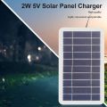 5V High Power USB Solar Panel Camping Cells Battery Solar Charger. 