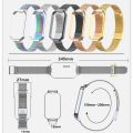Stainless Steel Straps For Xiaomi Mi band 8 Active Watchband Luxury Metal Wristbands Bracelet For Redmi watch 2 Belt smartwatch. 