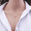 NK319 Fashion Moon Star Pendant Choker Necklace Simple Gold Color Alloy Charm Chain Collares Neck For Women Party Jewelry. 
