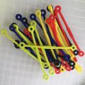 15Pcs Tennis Vibration Dampener Absorber Funny Reduce Shock Dampener Mix Color for Tennis Racket. 