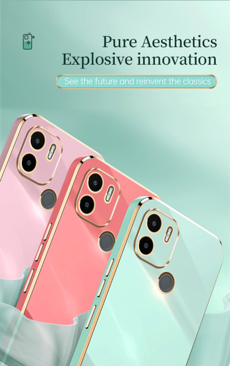 COROGI%20for%20Xiaomi%20Redmi%20A1%20Plus%20Back%20Cover%20Luxury%206D%20Plating%20Frame%20Square%20Shiny%20Cases%20Camera%20Lens%20Protection%20Soft%20Silicone%20Protective%20Phone%20Case%20for%20Girl%20Boy%20-%20Image%209