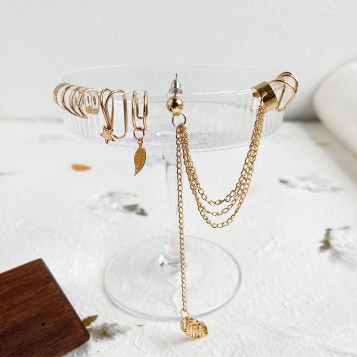 Bohemian%20Star%20Leaves%20Non-Piercing%20Ear%20Clip%20Earrings%20For%20Women%20Ear%20Cuff%20Jewelry%20-%20Image%207