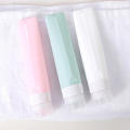 Eco-Friendly Travel Bottles Refillable Cosmetic Tubes Leak Proof Travel Bottles Portable Toiletry Set Squeezable Silicone Bottles. 