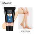 Lakerain Leg Even Skin Tone Body Lotion Airbrush Leg Makeup Moisturizing Liquid Body Foundation Tan Cream Tanning Skin Care. 