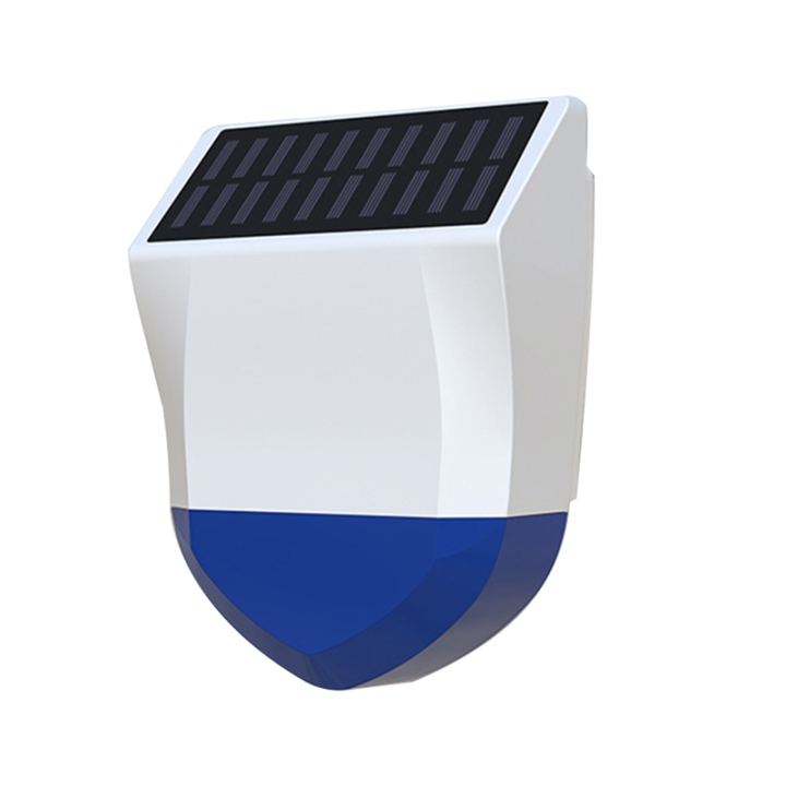 Tuya Smart Siren Alarm Outdoor Sound and Light Alarm Waterproof Solar Sound Light Alarms
