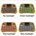 Portable Mini Wireless 2.4G Colorful Backlit Touchpad Keyboard With Mouse For PC / Mac/ Android TV BOX/ TV Box. 