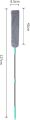 Floor Mop, Gap Dust Cleaner Mop Bending Cleaning Brush Sofa Bed Bottom Gap Clean Brush Dust Removal Cleaning Tools. 