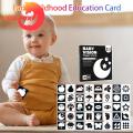 Infants Visual Stimulation Cards High Contrast Flash Cards for Newborns Visual Stimulation Brain Development for 0-3 Months Infants Black White Cards for Sensory Development Baby Black White Cards. 