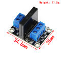 5v Relay 1 Channel For Omron Ssr High Low Level Solid State Relay Module 250v 2a For Arduino. 