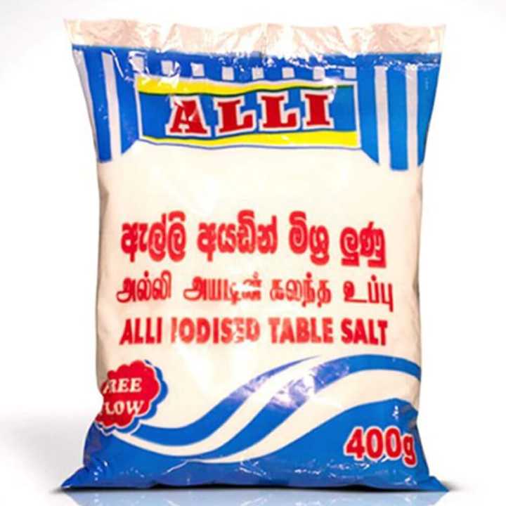 Alli Iodised Table Salt 400G