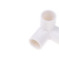 10Pcs PVC Elbow 3 Way Pipe Fittings PVC Garden Right Angle Tee Corner Joint Tent Feet Corner Center Connector. 