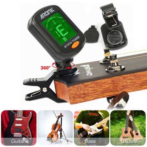 Digital Chromatic Tuner for Guitar Bass Violin Ukulele
