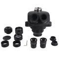 Microscope Head Trinocular Head 3.5-100X Bifocal Continuous Zoom Microscope Head. 