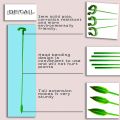 30 Pack Plant Support Stakes Garden Single Stemmed Plant Support Plant Stakes, Plant Prop, Plant Sticks. 