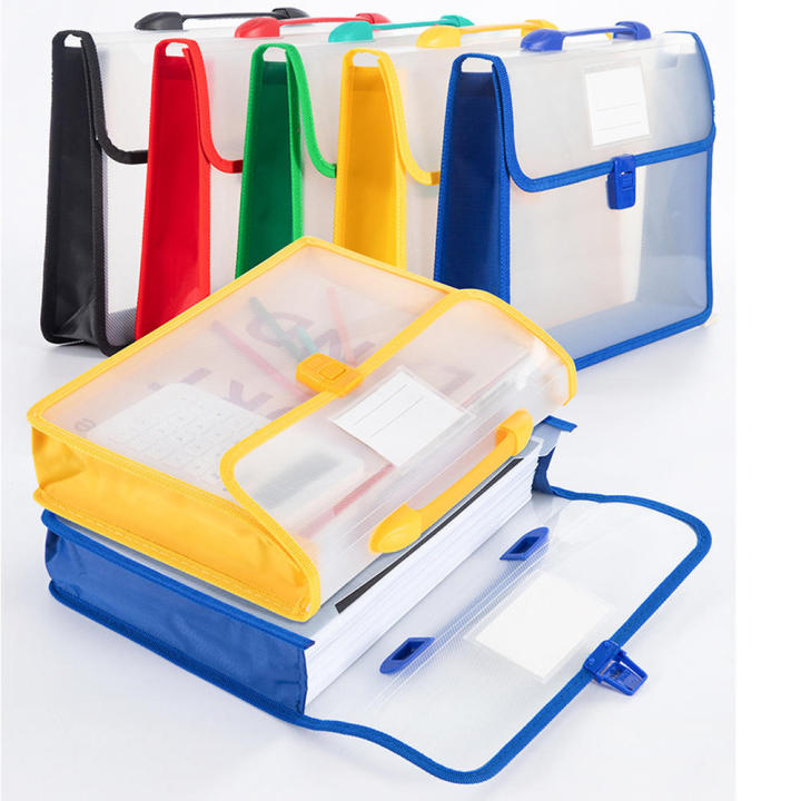 A4 Document Bag Filing Products Portable Office Bag Large-capacity Storage Bag Portable File Bag A4 File Bag
