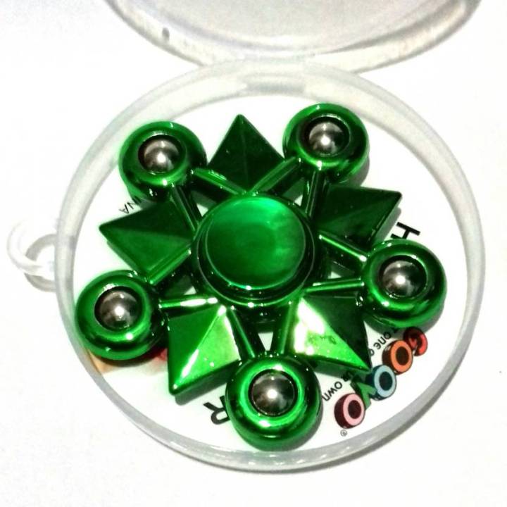 New%20spinner%20Baby%20amazing%20star%20design%20five%20arm%20gear%20ball%20multi%20fidget%20spinner%20%20Multicolor%20Random%20Design%20-%20Image%203