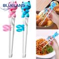Kids Training Chopsticks Fun Animal-shaped Kids' Chopsticks Easy-to-use Reusable for Children's Training less Than Correct Posture Chopstick Holder. 