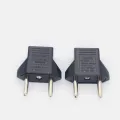 2021 New In Stock 2 Pin to 2 Pin China / US to EU Travel AC Power Socket Plug Adapter Converter. 
