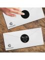 Label Sticker Seal Coding Writable White Adhesive Color Round Stickers Made Permanent 500Pcs Hand Stationery Blank(A8). 
