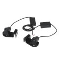 2PCS Car LED Projector Light Welcome Light Angel Wings Style Car Door Exterior Light Carpet Ground Lamps for All Cars and Motorcycles(Red Color). 