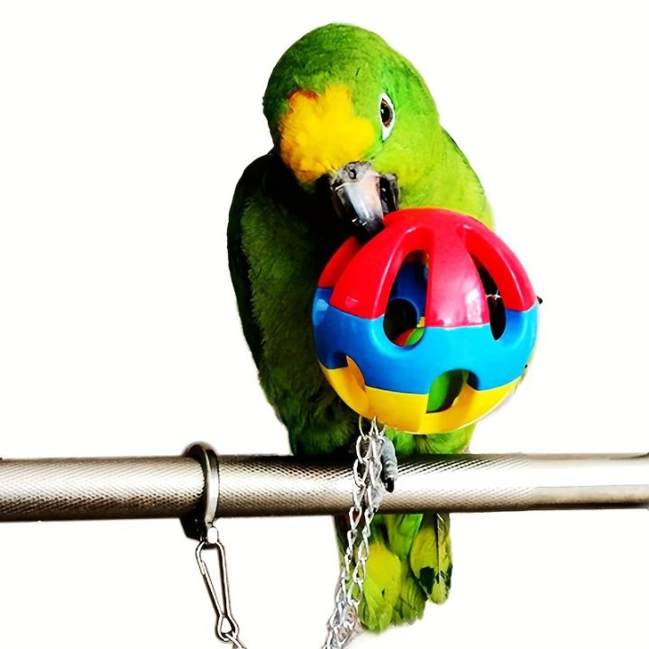 Parrot Pacifier 【EleganceEssence】Interactive Parrot Chewing Toy Reduces Stress and ...