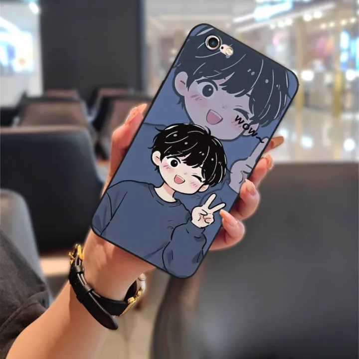 TPU%20Back%20Cover%20Phone%20Case%20For%20iphone%206/6S/ip6/ip6S%20Dirt-resistant%20Graffiti%20Silicone%20Couple%20Soft%20case%20Protective%20Durable%20-%20Image%2010