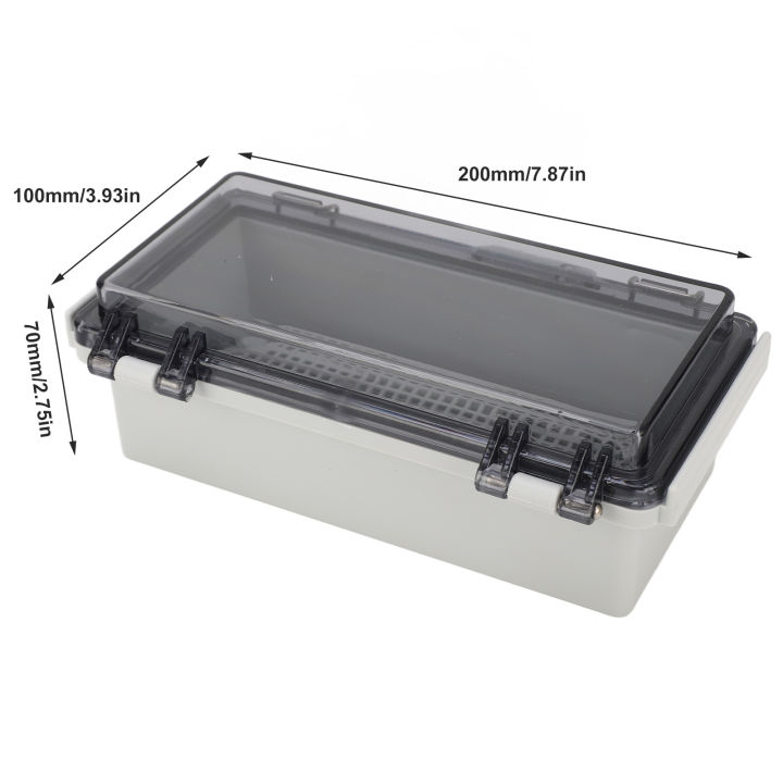 7.9x3.9x2.8 Inch Outdoor Electrical Box IP67 Waterproof Plastic Electrical J NY9