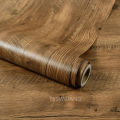 Waterproof Wood Vinyl Wallpaper Roll Self Adhesive Decor Contact Paper Doors Cabinet Desktop Modern Furniture Decorative Sticker. 