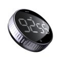 Baseus Magnetic Kitchen Timer Digital Timer Manual Countdown Alarm Clock Mechanical Cooking Timer Cooking Shower Study Stopwatch. 