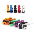 bend】 1 Rubber Straight valve/bend valve Tubeless Tyre Bicycle Auto Parts Tire Valve Accessories 5 colors. 