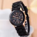 geneva Geneva Silicone Watch   Women's   Fashionable and Beautiful Colorful Jelly Casual Watch. 