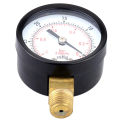 Vacuum Manometer Mini Dial Dual Scale Dial Gauge 1/4 NPT -30HG/0PS Vacuum Pressure Meter 2 Dial Digital Display Gauge. 