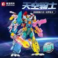 Senbao shapeshifter robot is compatible with LEGO bricks, children's King Kong puzzle, steel mecha, build Autobot toys. 