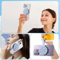 Upgraded Silicone Magnetic Suction Cup Phone Holder Mount Mirror Shower Car Phone Case Grip Stand Holder For iPhone 16 Pro Max. 