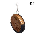 Hanging Mosquito Coil Holder Portable Metal Incense Holder Insect Repellent Key Ring Tray For Camping Outdoor Indoor. 