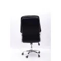 HIGH BACK BLACK EXECUTIVE SWIVEL OFFICE CHAIR. 