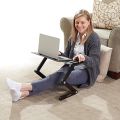 Stand and work with adjustable laptop desk AIR SPACE. 