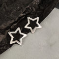 2/4Pcs Y2k Star Hair Clips Girl's Cute Metal Star Hair Clip Five-pointed Star Hairpins Hair Accessories. 