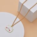 ShopSphere XiaoboACC BTS Bt21 Cute Cartoon Character Gold Chain Necklace. 