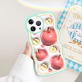 Linemond 3D Apple Design Soft Silicone case for VIVO V11 PRO V15 V17 V20 V20Pro V23Pro V23 Pro 5G V23E V25 V25Pro V25E V27 V27PRO V27E V5 V5S V9 X21S cover,for Girls Women case. 