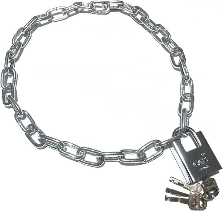 Security Chain And Lock Kit With 2Keys