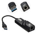 USB 3.0 Ethernet Adapter 10/100/1000 Mbps USB to RJ45 Lan Network Card. 