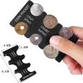 Coin Collection Purse Wallet Organizer Holder Car Coin Changer Holder Mini Japan Coin Dispenser Plastic Storage Box. 