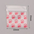 100Pcs Mini Ziplock Bags Small Plastic Zipper Bag Packaging Pill Bags. 