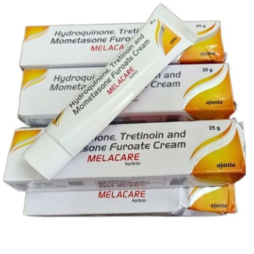 Melacare%20Hydroquinone%20Tretinoin%20and%20Mometasone%20furoate%20Cream%2025g%20-%20Image%202